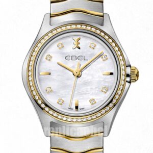 Ebel Replica Wave 1216351 Women's 33mm Quartz White Pearl Oyster Dial