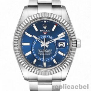 Fake Rolex Sky-dweller m326934-0003 Men's 42mm Stainless Steel Automatic
